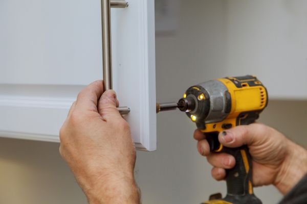 Cabinet Knob Installation in Metairie